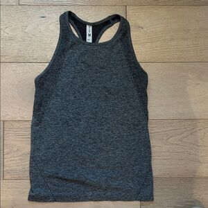 All in motion Charcoal Racerback Tank